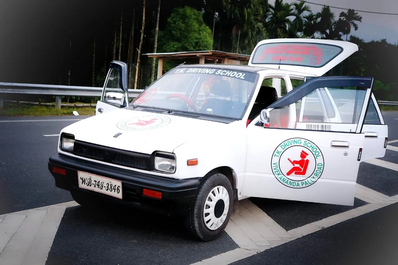 T.K. Singh Motor Driving Training School — Maruti Alto K10 training car, Jaigaon